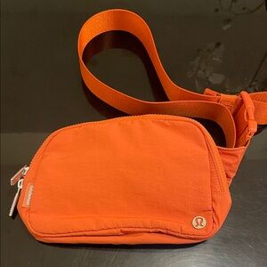 Lululemon Athletica Vibrant Orange Belt Bag